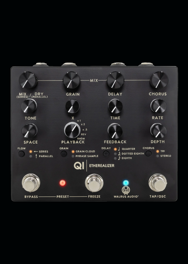 Walrus Audio Qi Etherealizer Black Walrus Audio Qi Etherealizer Black