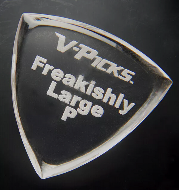 V Picks Freakishly Large Pointed