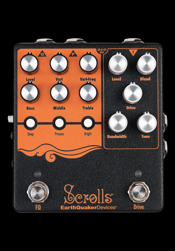 earthquaker bass pedals Earthquaker Devices Scrolls Bass Odyssey