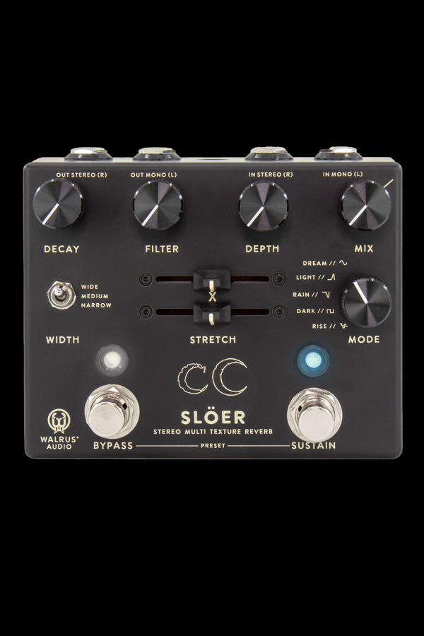 WALRUS AUDIO SLÖER Walrus Audio Slöer Stereo Reverb