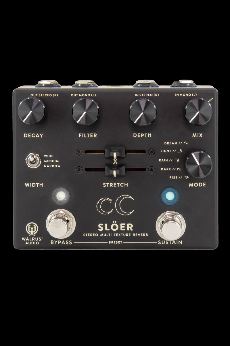 Walrus Audio Slöer Stereo Reverb Walrus Audio Slöer Stereo Reverb