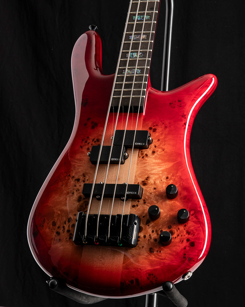 Spector Euro 4 CST Natural Red Burst Gloss