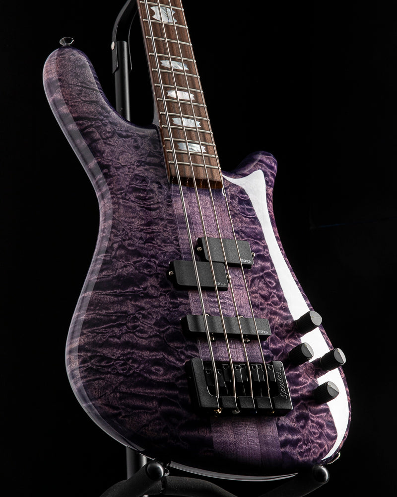 Spector Ns 2ja R Spector USA Custom Shop NS-2 Short Scale Ultra Violet