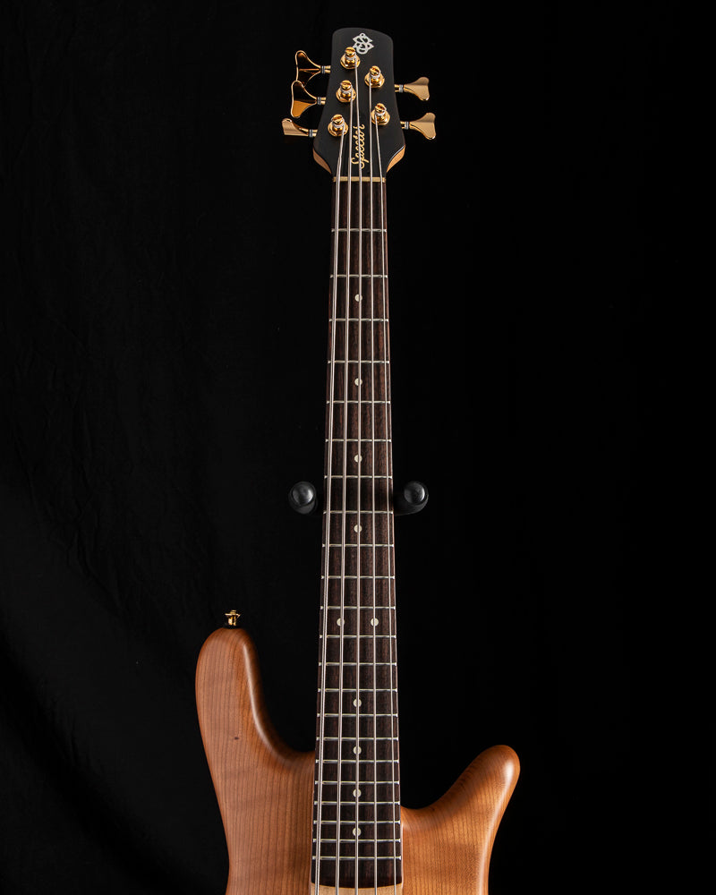 Spector USA Custom Shop NS-5 Short Scale Curly Cherry