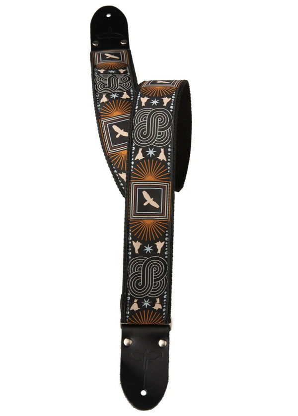 Paul Reed Smith Retro Strap Custom Jacquard Beige Birds