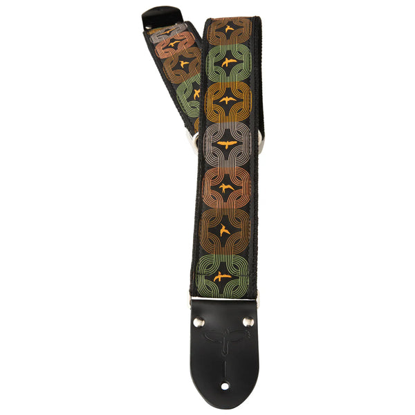 Paul Reed Smith Retro Strap Custom Jacquard Orange Birds