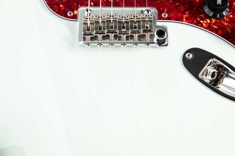 Suhr Limited Edition Classic S Paulownia Trans White