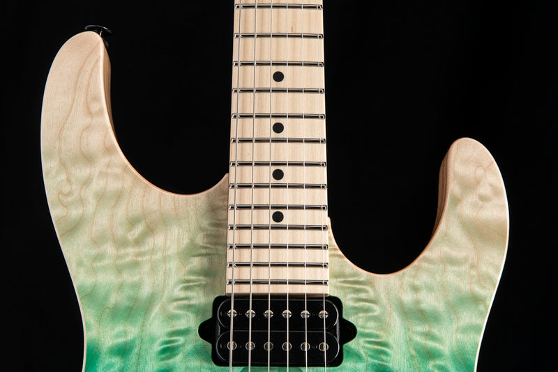 Suhr Custom Modern Aqua Blue Gradient