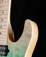 Suhr Custom Modern Aqua Blue Gradient