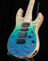 Suhr Custom Modern Aqua Blue Gradient