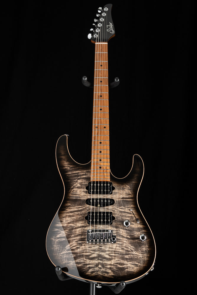 Suhr Modern Plus Trans Charcoal Burst