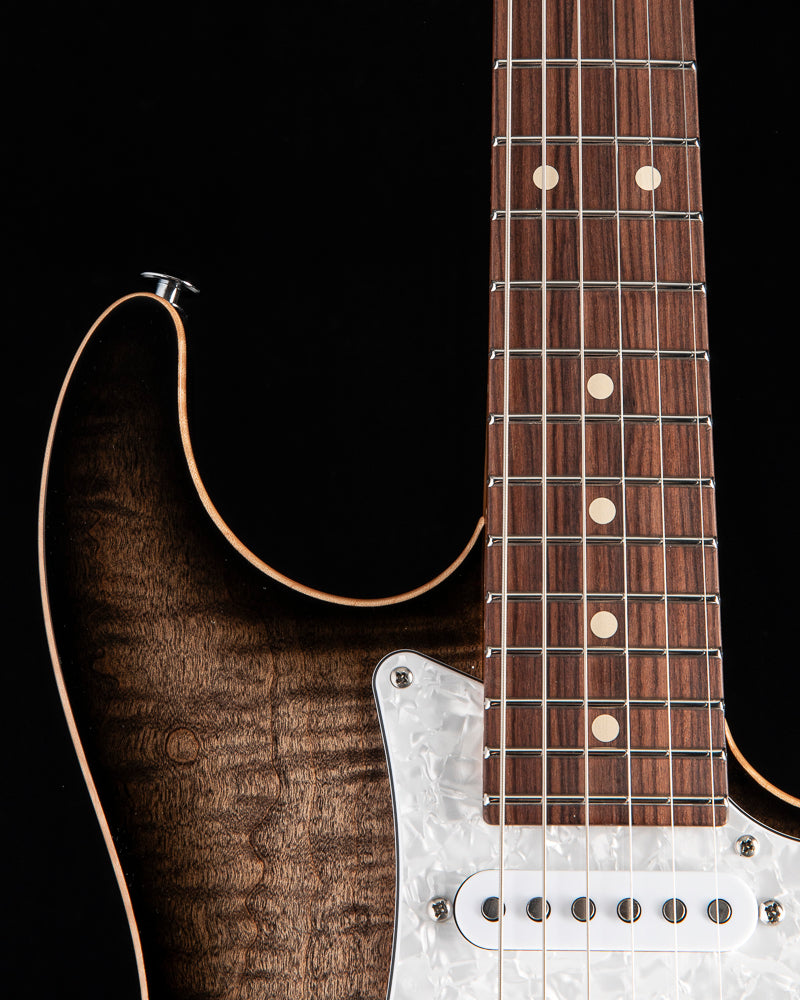 Suhr Standard Plus Trans Charcoal Burst