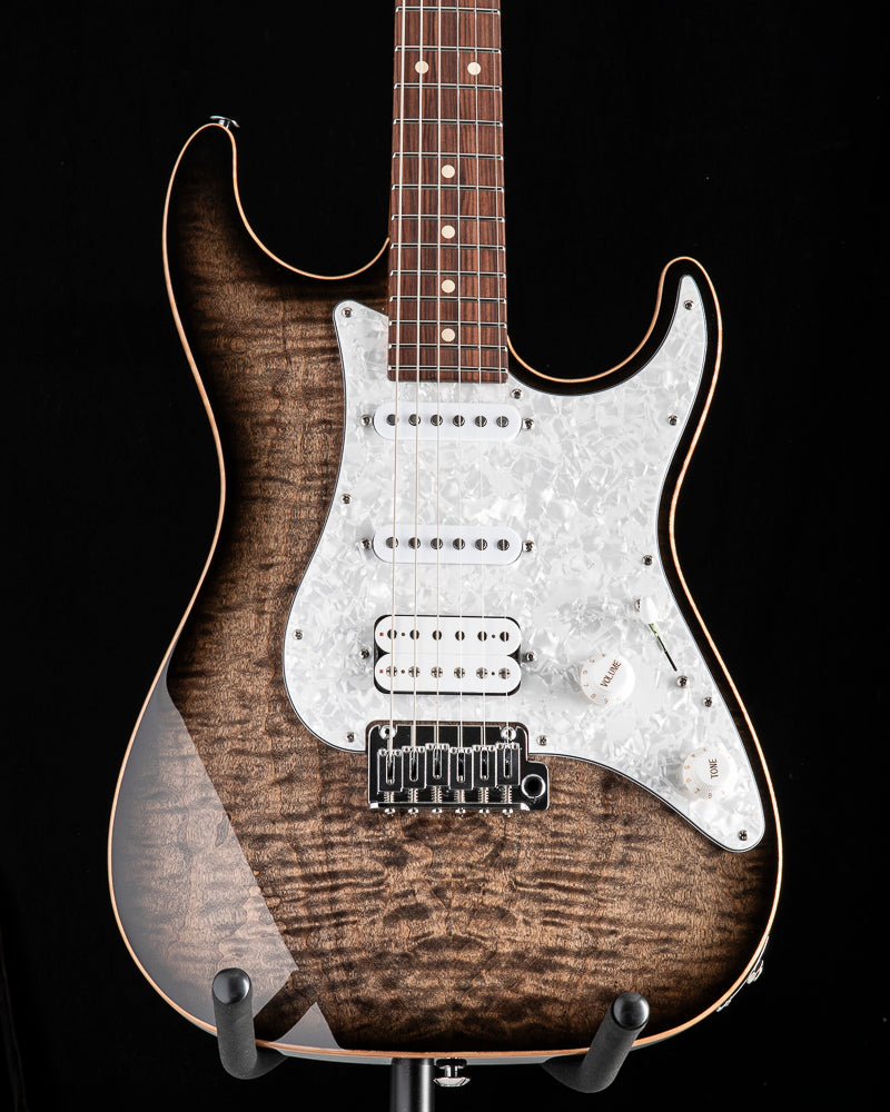 Suhr Standard Plus Trans Charcoal Burst