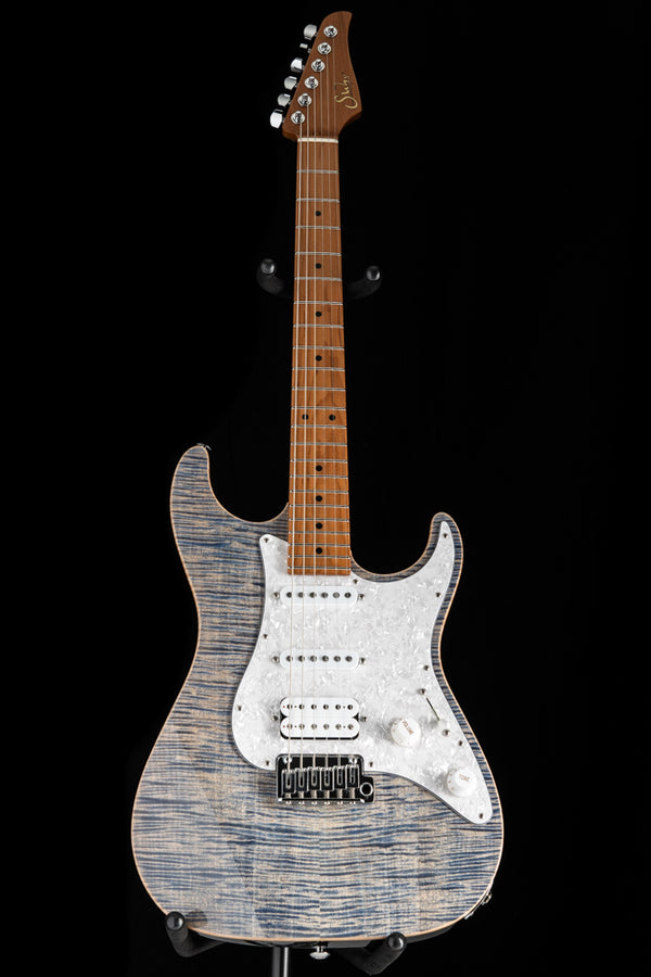 Suhr Standard Plus Trans Blue Denim Slate