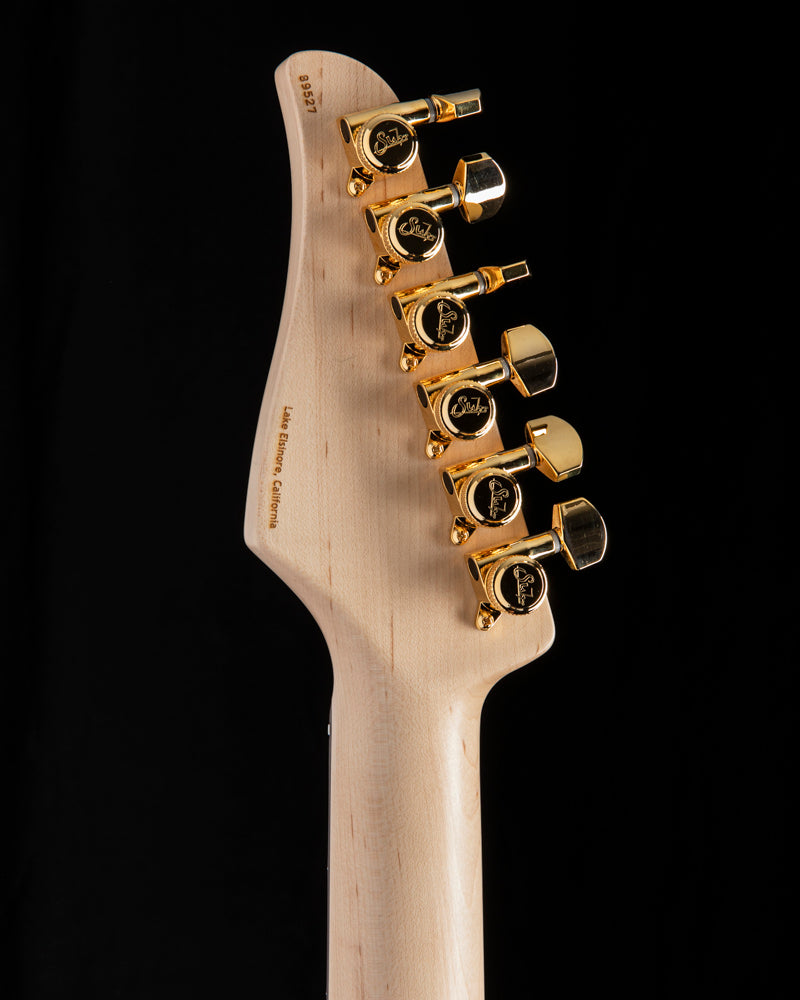 Suhr Custom Standard Trans Purple Thin Burst