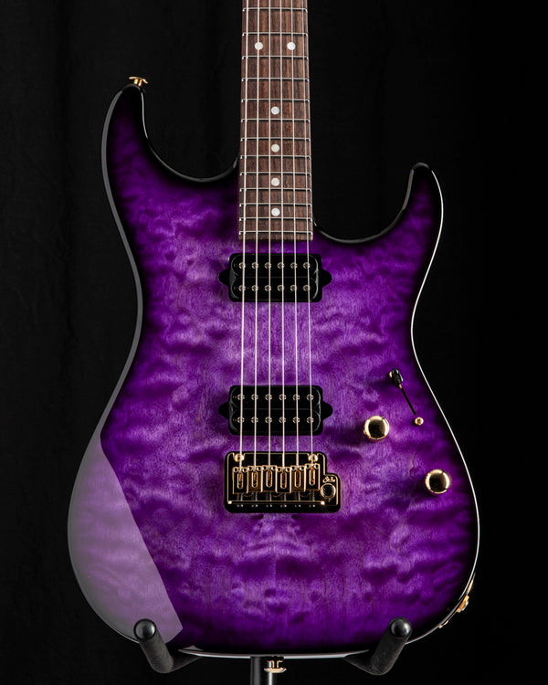 Suhr Custom Standard Trans Purple Thin Burst