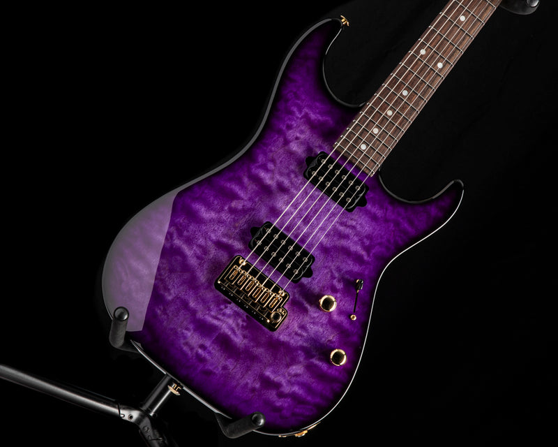Suhr Custom Standard Trans Purple Thin Burst