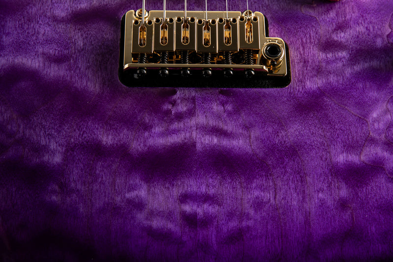 Suhr Custom Standard Trans Purple Thin Burst