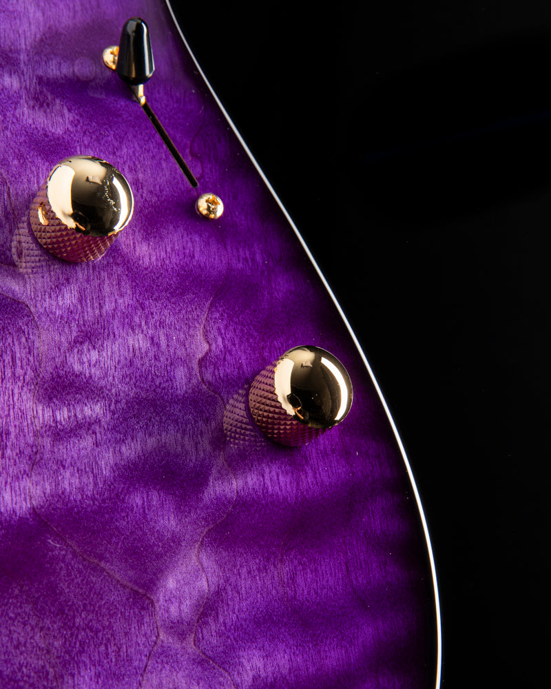 Suhr Custom Standard Trans Purple Thin Burst