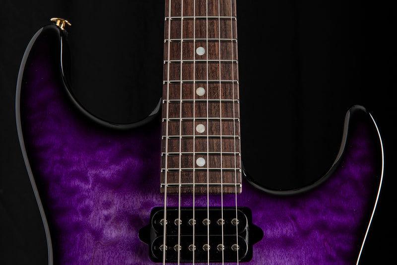 Suhr Custom Standard Trans Purple Thin Burst