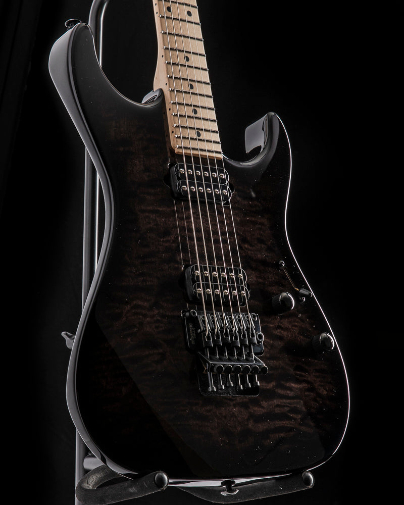 Suhr Standard Trans Black Thin Burst Limited Edition