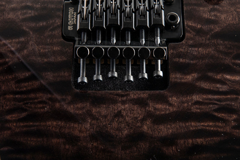 Suhr Standard Trans Black Thin Burst Limited Edition