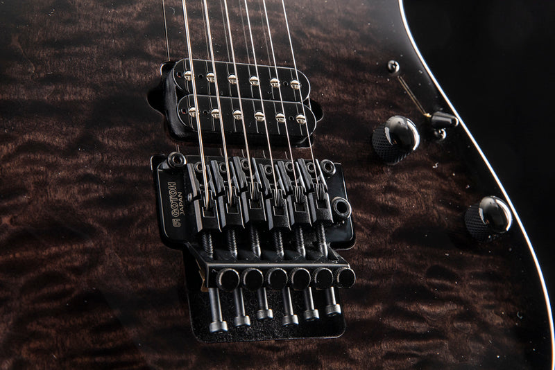 Suhr Standard Trans Black Thin Burst Limited Edition