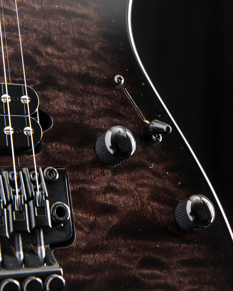 Suhr Standard Trans Black Thin Burst Limited Edition