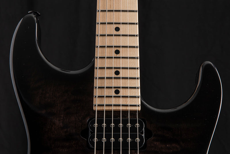 Suhr Standard Trans Black Thin Burst Limited Edition