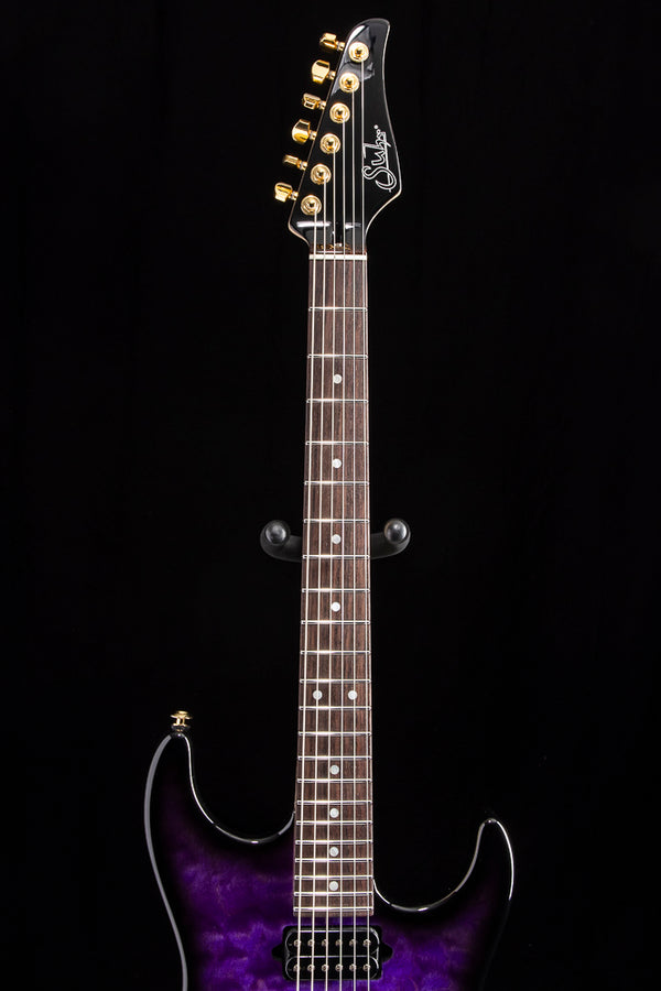 Suhr Standard Trans Purple Thin Burst Limited Edition