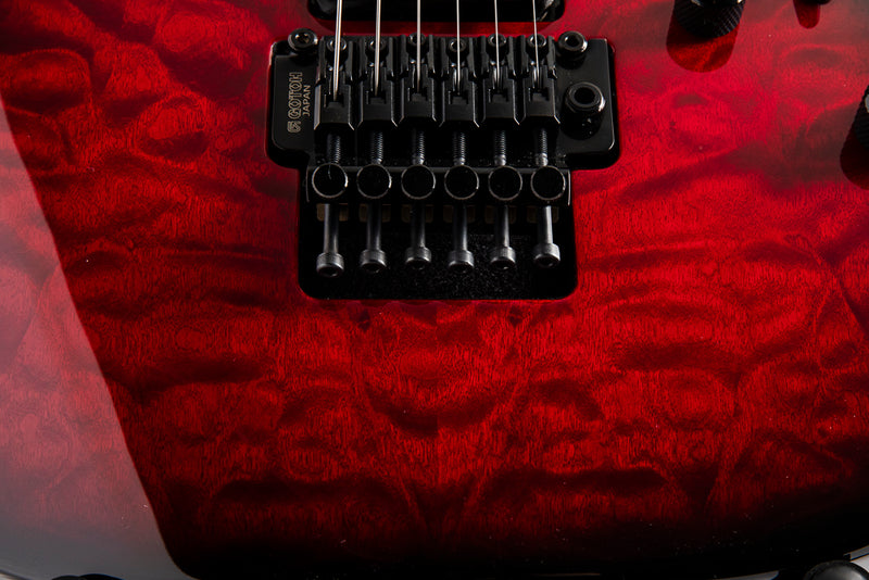 Suhr Standard Trans Red Thin Burst Limited Edition