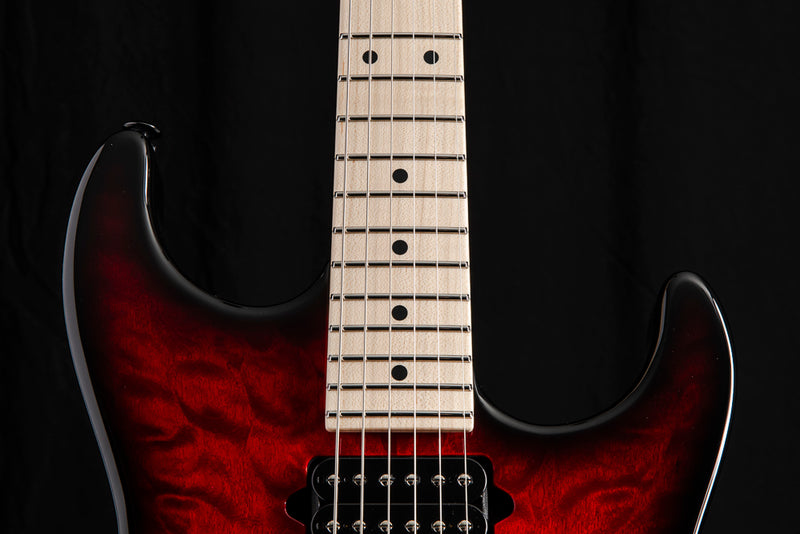 Suhr Standard Trans Red Thin Burst Limited Edition