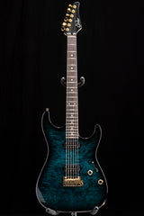 Suhr Standard Trans Teal Thin Burst Limited Edition