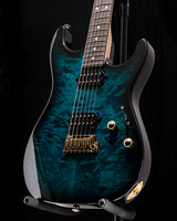 Suhr Standard Trans Teal Thin Burst Limited Edition