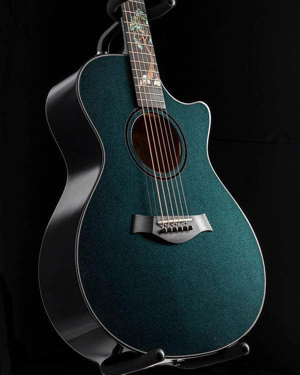Taylor Custom Grand Concert C22ce Dark Turquoise Metallic