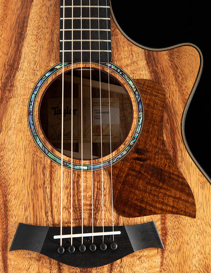 Used Taylor 722ce V Class Koa Acoustic-Electric Guitar