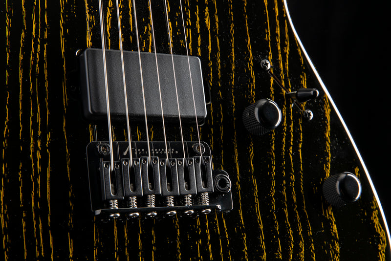 Tom Anderson Angel Player Black with Yellow Doghair