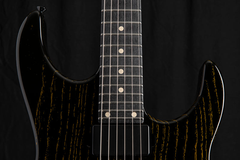 Tom Anderson Angel Player Black with Yellow Doghair