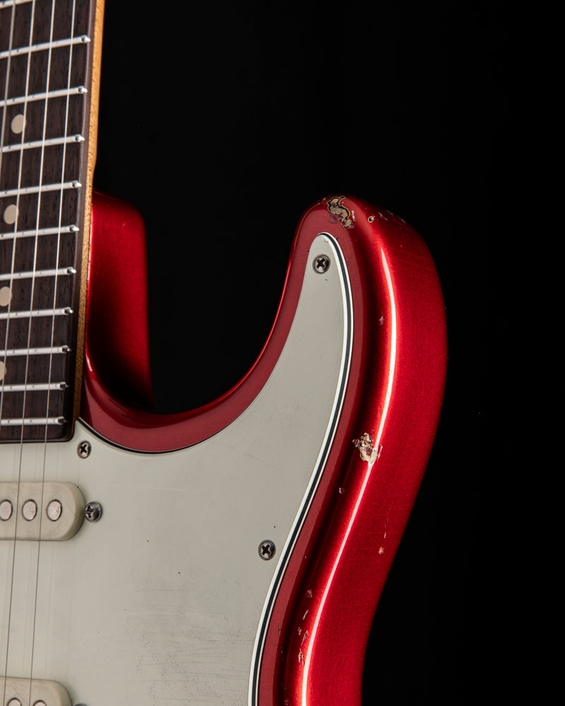 Tom Anderson Icon Classic Candy Apple Red over 3 Color Burst