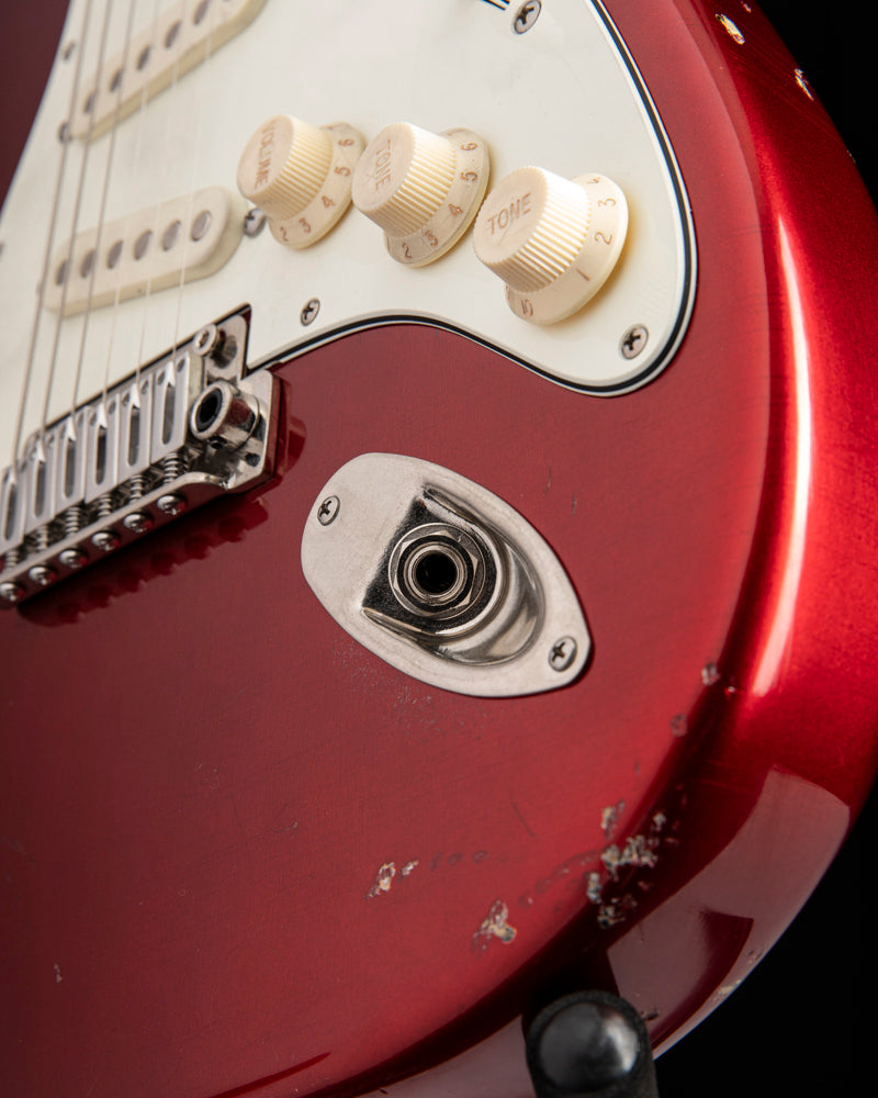 Tom Anderson Icon Classic Candy Apple Red over 3 Color Burst