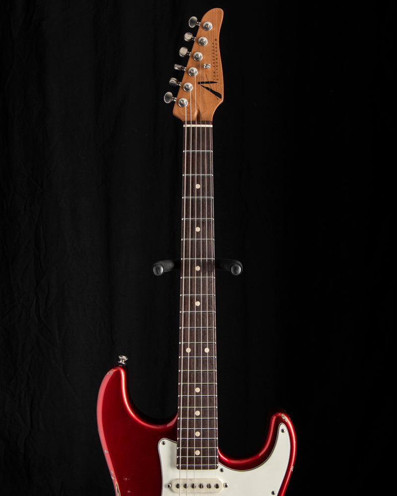 Tom Anderson Icon Classic Candy Apple Red over 3 Color Burst