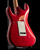 Tom Anderson Icon Classic Candy Apple Red over 3 Color Burst