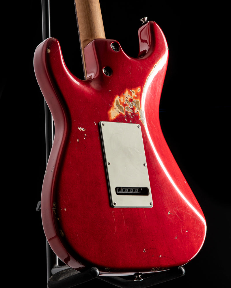 Tom Anderson Icon Classic Candy Apple Red over 3 Color Burst