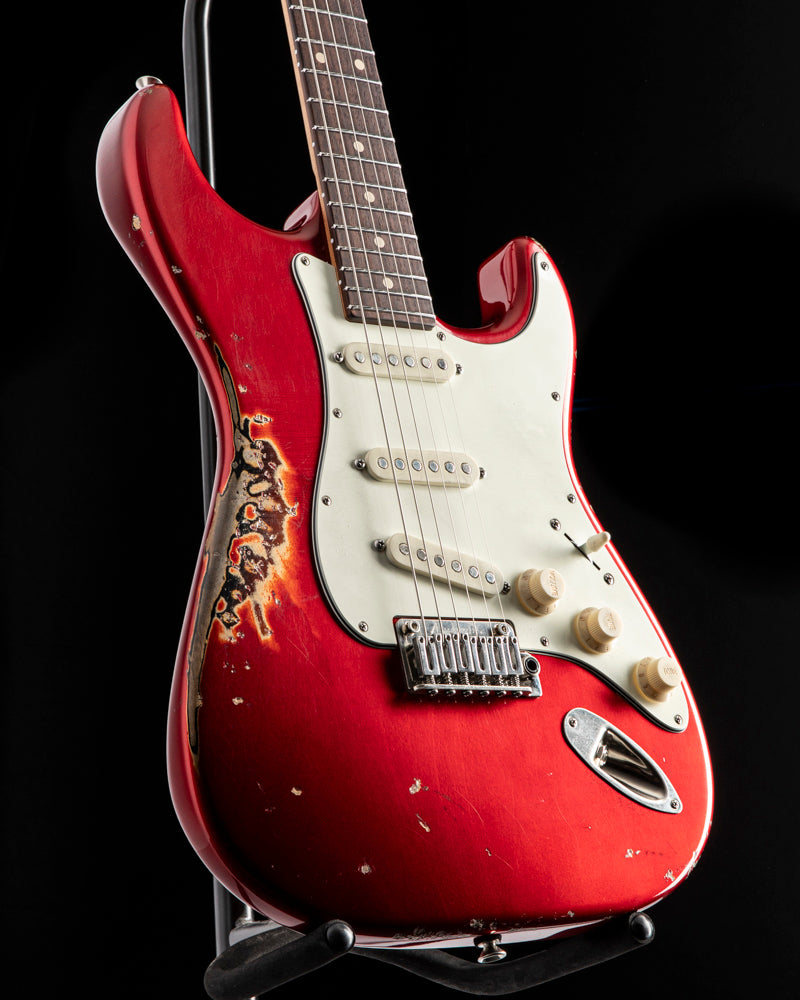 Tom Anderson Icon Classic Candy Apple Red over 3 Color Burst