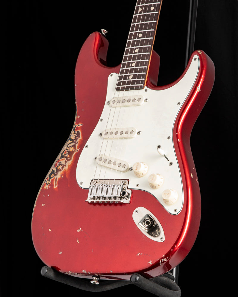 Tom Anderson Icon Classic Candy Apple Red over 3 Color Burst