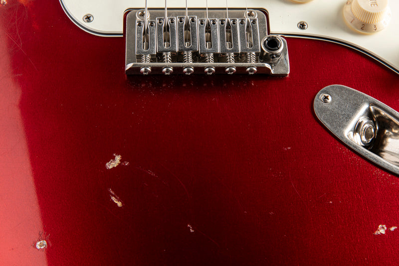 Tom Anderson Icon Classic Candy Apple Red over 3 Color Burst