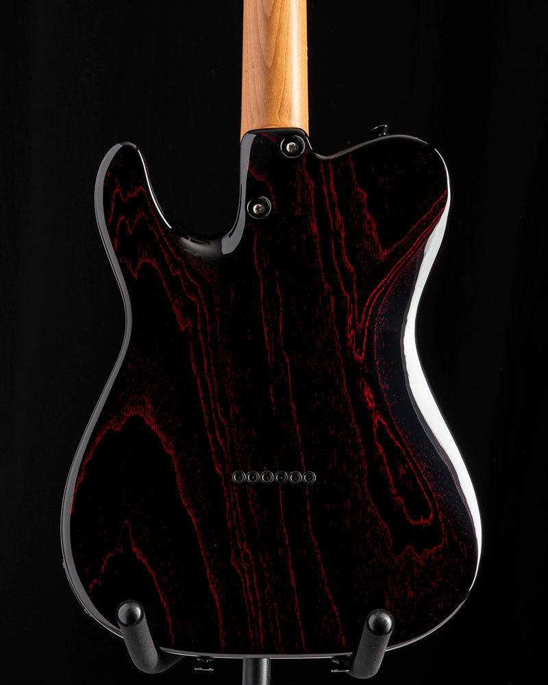 Tom Anderson T Classic Contoured Black with Red Doghair