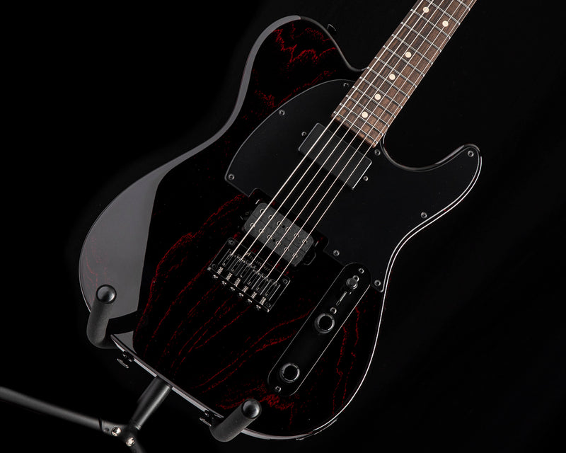 Tom Anderson T Classic Contoured Black with Red Doghair