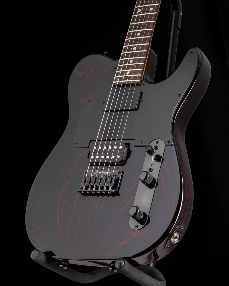 Tom Anderson T Classic Contoured Black with Red Doghair
