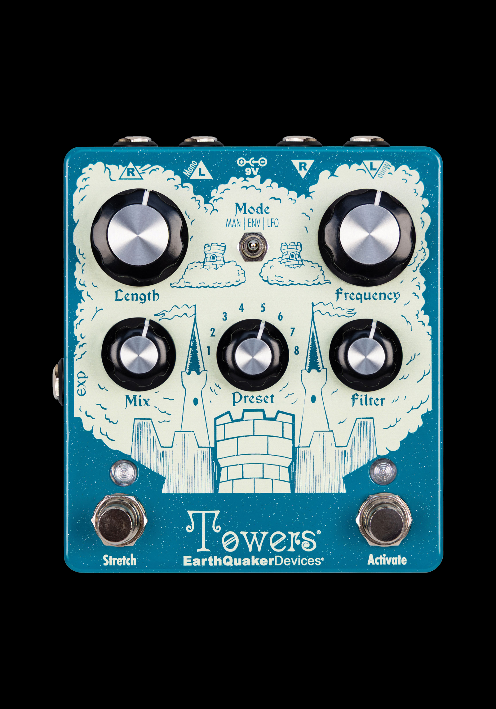 stereo filter pedal EarthQuaker Devices